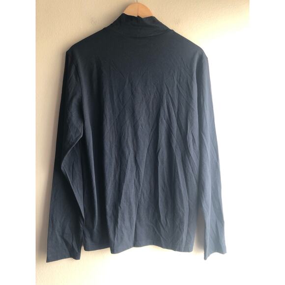 New Everlane Uniform Men Organic Cotton Long Sleeve Turtleneck Medium - Picture 6 of 12